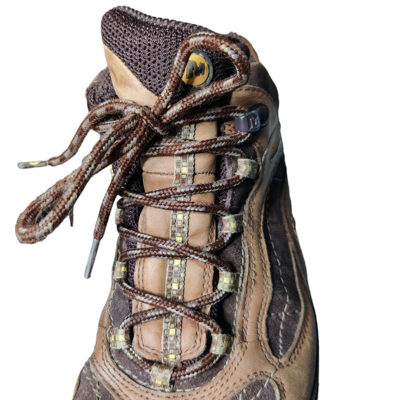 Merrell Women's Siren Continuum Waterproof Leather Mid Hiking Boots Size 8 - Picture 6 of 10